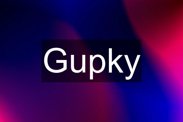 Gupky