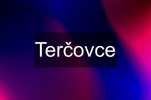 Terčovce