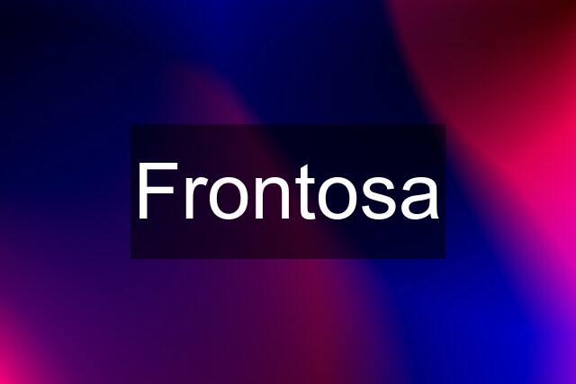 Frontosa