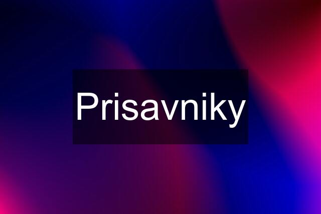 Prisavniky