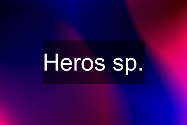 Heros sp.