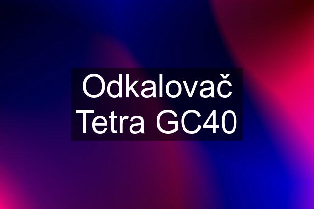 Odkalovač Tetra GC40