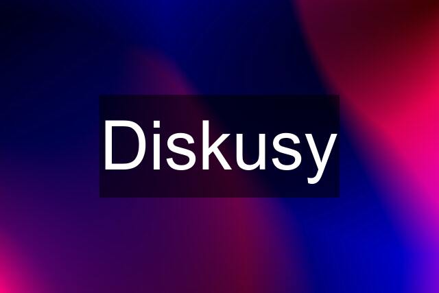 Diskusy