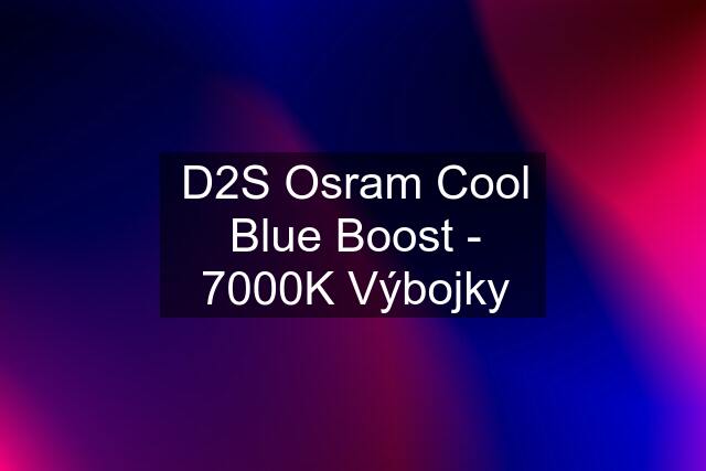 D2S Osram Cool Blue Boost - 7000K Výbojky