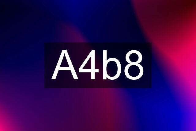 А4b8