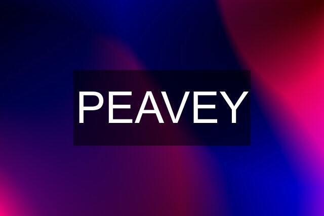 PEAVEY