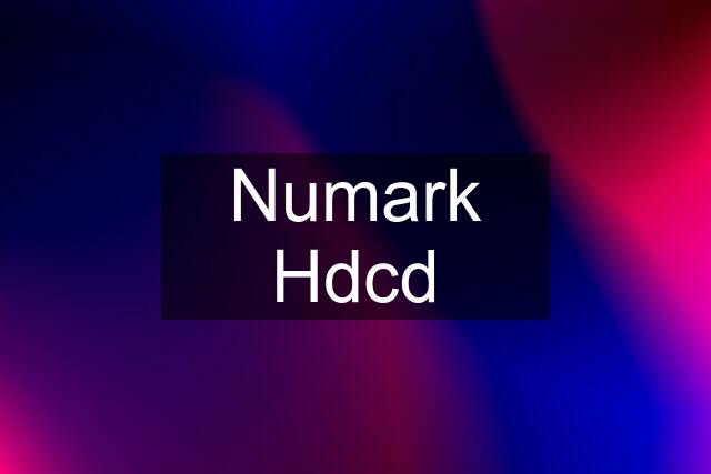 Numark Hdcd