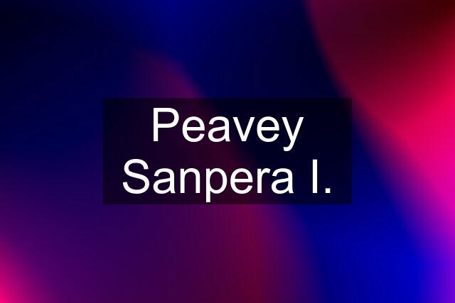 Peavey Sanpera I.