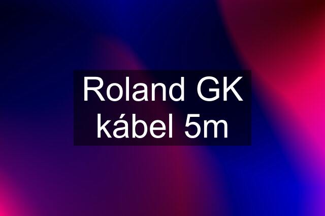 Roland GK kábel 5m