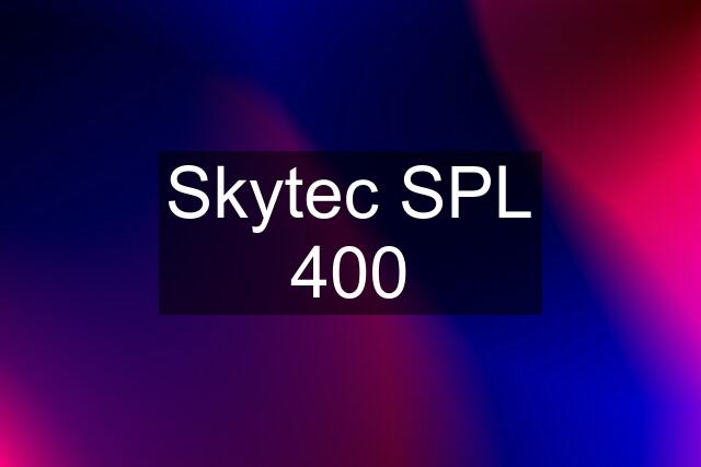 Skytec SPL 400