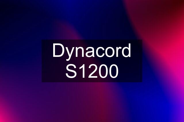 Dynacord S1200