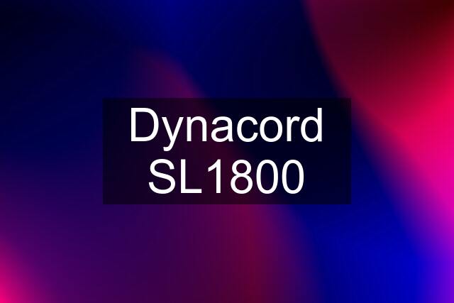 Dynacord SL1800