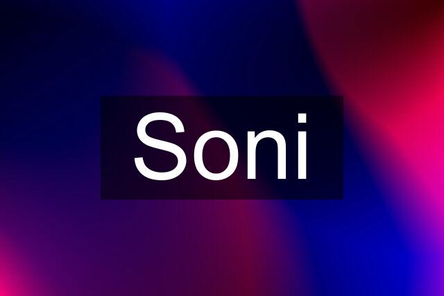 Soni