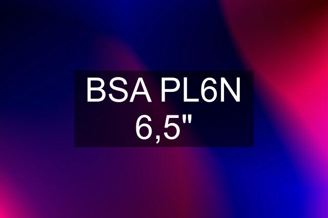 BSA PL6N 6,5"