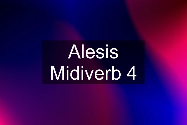 Alesis Midiverb 4