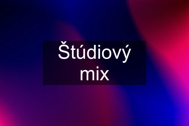 Štúdiový mix