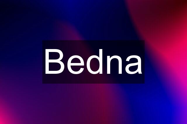 Bedna