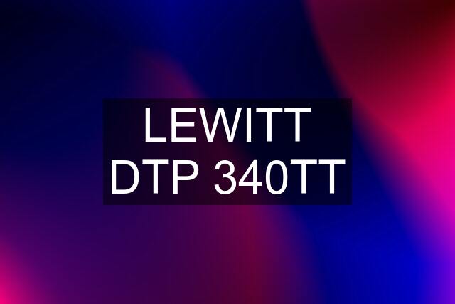 LEWITT DTP 340TT