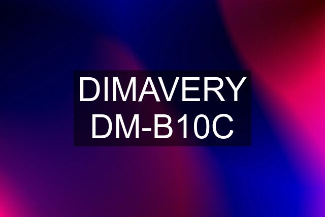 DIMAVERY DM-B10C