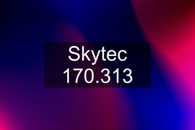 Skytec 170.313