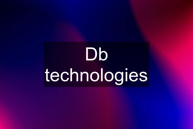 Db technologies