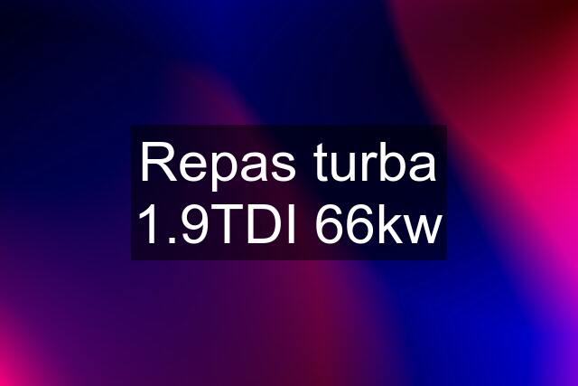 Repas turba 1.9TDI 66kw