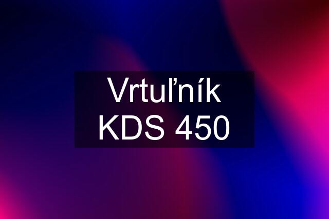 Vrtuľník KDS 450