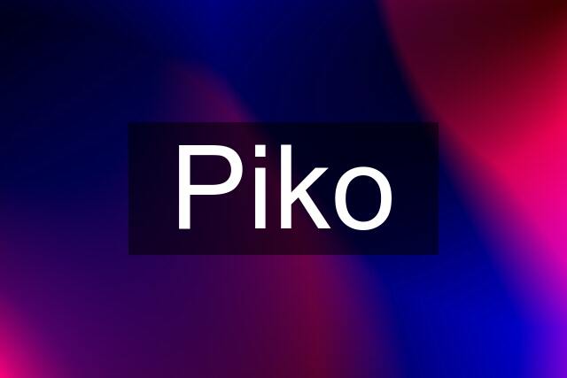 Piko