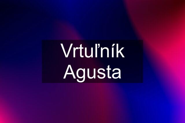 Vrtuľník Agusta