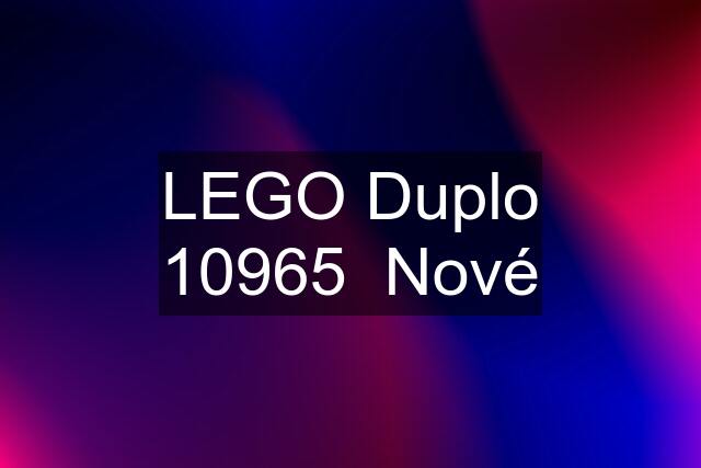 LEGO Duplo 10965  Nové