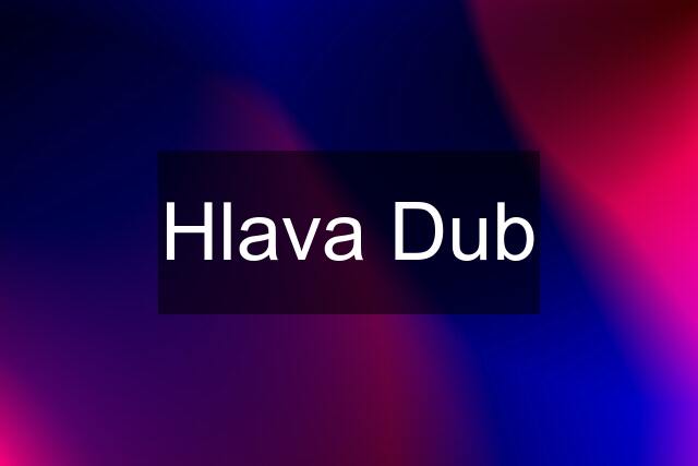 Hlava Dub