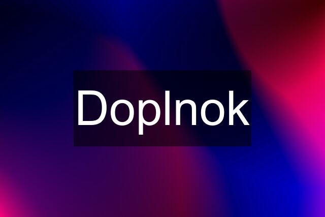 Doplnok