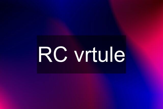 RC vrtule