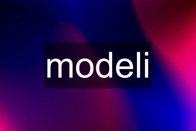 modeli