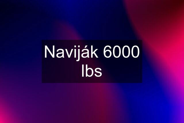 Naviják 6000 lbs