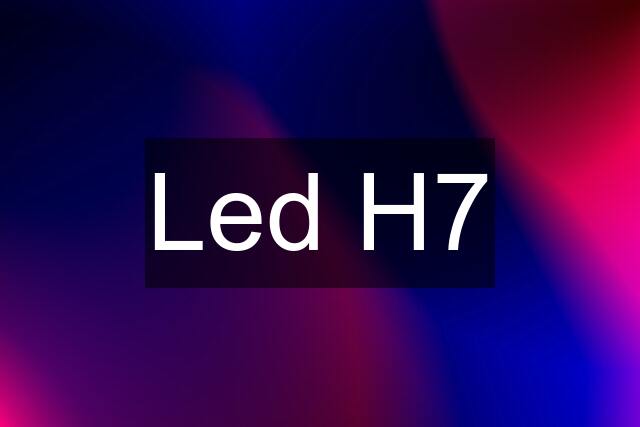 Led H7