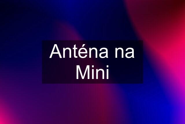 Anténa na Mini