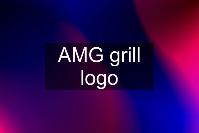 AMG grill logo