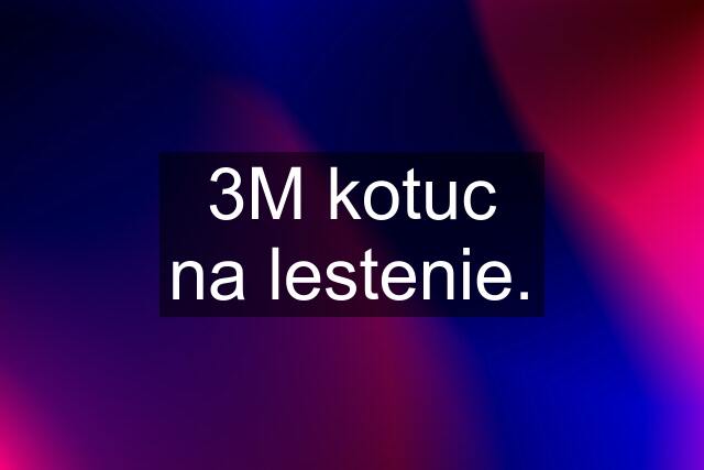 3M kotuc na lestenie.