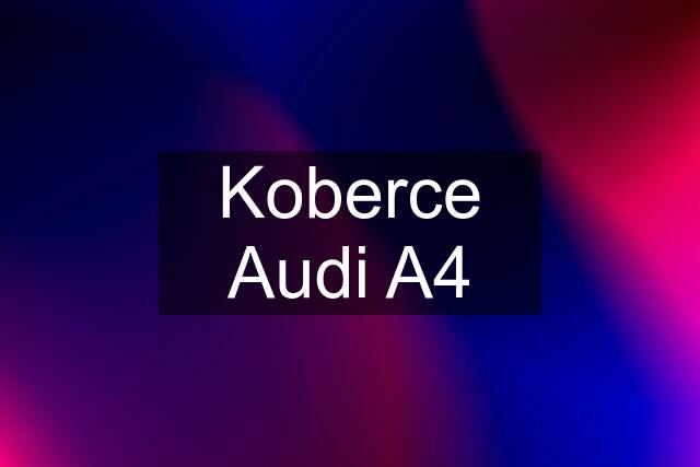 Koberce Audi A4