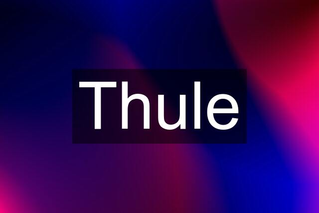 Thule