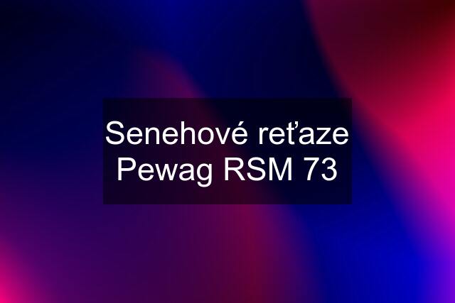 Senehové reťaze Pewag RSM 73