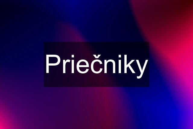 Priečniky