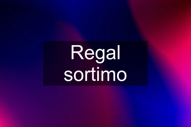 Regal sortimo