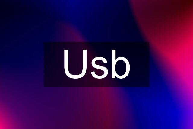 Usb