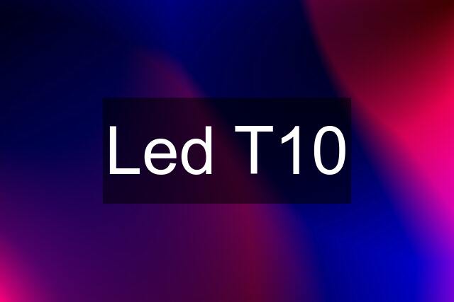 Led T10