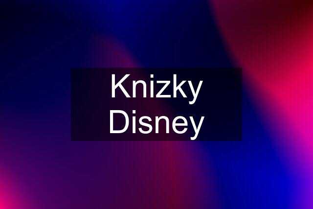 Knizky Disney