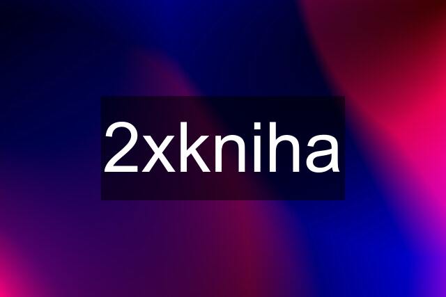 2xkniha