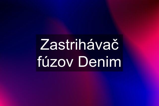 Zastrihávač fúzov Denim