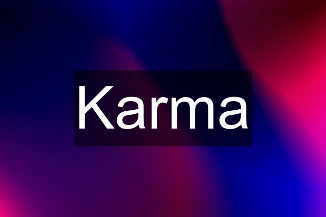 Karma